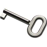 CHIAVE PER SERRATURE PICCOLO NOVA NICHEL