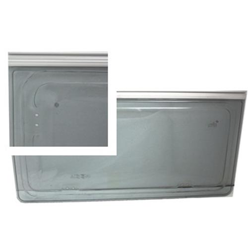 FINESTRA A COMPASSO F16 GRIGIO/OP S.ACC F16 500X500OPAL