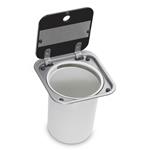 LAVELLO INOX RETTANGOLARE 420X370 P145MM SNG 4237