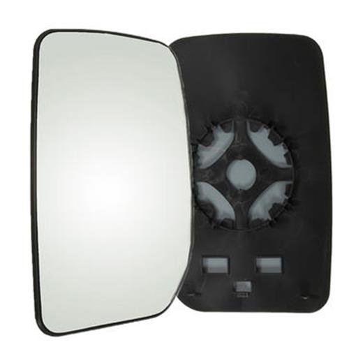 SPECCHIO RETROVISORE TRANSIT 00-13 SOLO VETRO SUPERIORE RISCALDATO LATO GUIDA