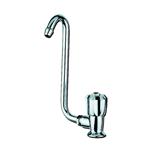 RUBINETTO A UNA MANOPOLA CROMO CON COLLO ABBATTIBILE DX