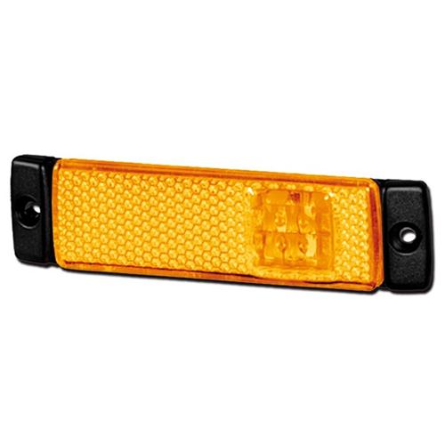 MODULO DI INGOMBRO LATERALE A LED 130X32X20MM INT 116MM MONT. ORIZZ.