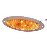 MODULO DI INGOMBRO LATERALE A LED 125X45X14MM INT 112MM BAS. GRIGIA