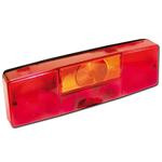 MODULO MULTIFUNZIONE POSTERIORE DIM 285X95X56MM CON LUCE TARGA SX/DX