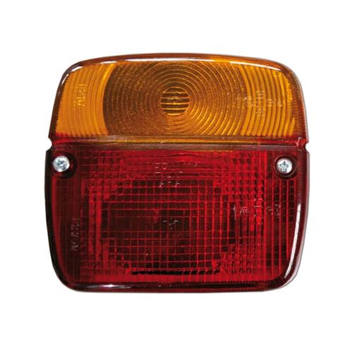 MODULO MULTIFUNZIONE POSTERIORE DIM 110X101X43MM SX/DX PER CARRELLI E CARAVAN C/LUCE TARGA