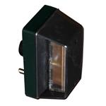 MODULO LUCE TARGA DIM 117X60X67MM INT64.5MM A VITE DX