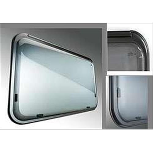 FINESTRA A COMPASSO F26 SERIGRAFIA GRIGIA F26 600X550S