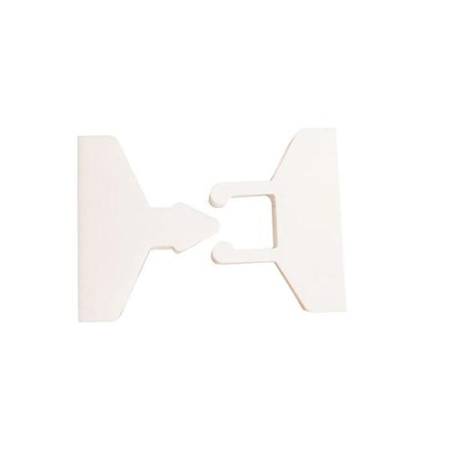 BLOCCAPORTA INT 32MM BIANCO