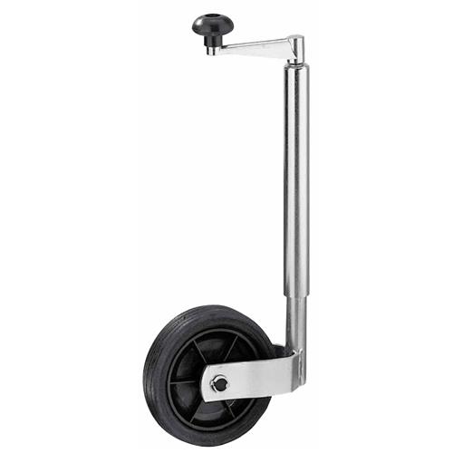 RUOTINO D'APPOGGIO GOMMA PIENA 35MM 160X40MM CERCHIO PLASTICA