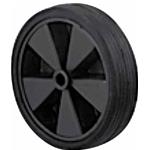 RUOTINO DI RICAMBIO GOMMA PIENA 245X70MM CERCHIO PLASTICA