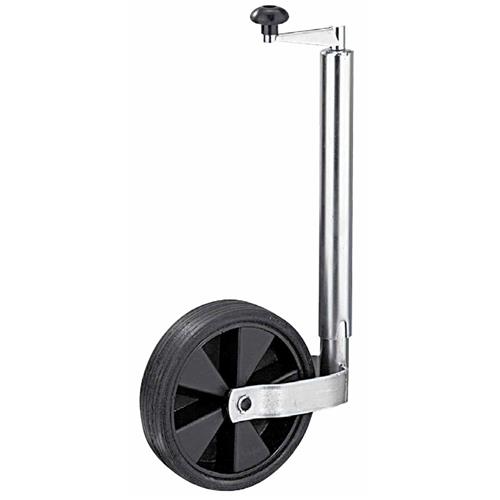 RUOTINO D'APPOGGIO GOMMA PIENA 48MM 200X50MM CERCHIO PLASTICA