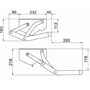 GRADINO ELETTRICO SINGLE STEP 460MM ALU 309969