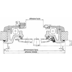 FINESTRA A COMPASSO SEITZ S4 1100X450