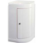 LAVELLO IN TERMOFORMATO A ANGOLO CON COLONNA DX 430X430X800MM