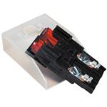 PORTAFUSIBILE VOLANTE MAXIVAL CON FUSIBILE 50A E CAPICORDA R457/50