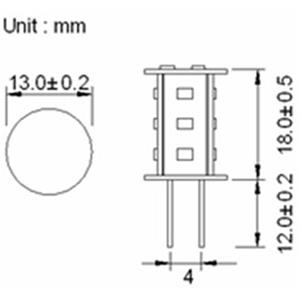 MODULO LAMPADA LED G4 95LUM BIANCO FREDDO