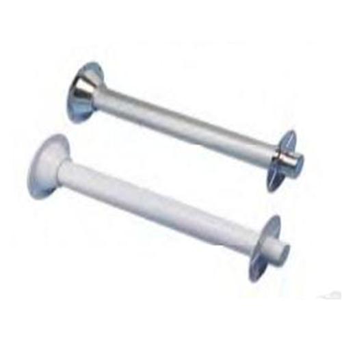 BASI COPPIA + TUBO CONICO PER PIEDE TAVOLO 60MM LUNG 70CM ANODIZZATO