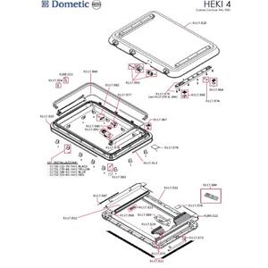 HEKI 3/4 PLUS OSCURANTE PLISSETTATO BG1722