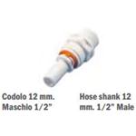 RACCORDO CODOLO 12MM - 1/2M