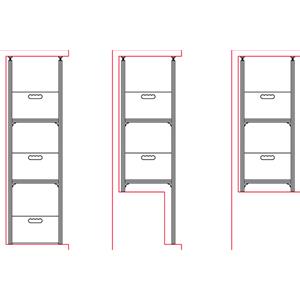 SISTEMA SCAFFALI GARAGE SYSTEM STANDARD 98655-907