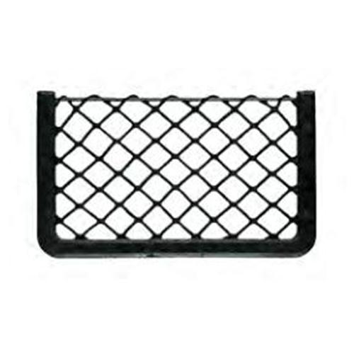 RETE PORTA OGGETTI CON CORNICE 180X302MM NERA