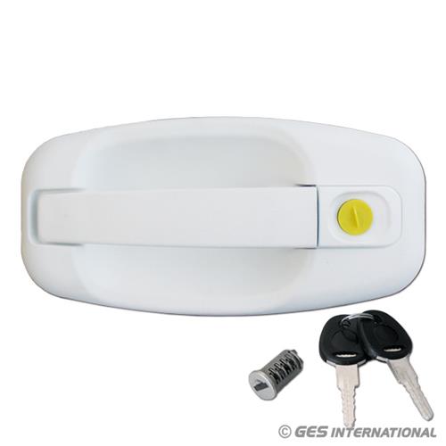 SERRATURA M1 BIANCA STAR INT. PRO TEK SOLO PARTE ESTERNA