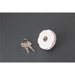 KIT TAPPO BIANCO BAIONET.CON CHIAVE 98658-002