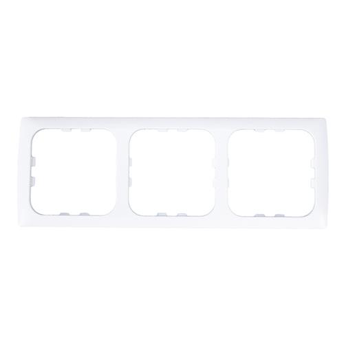 Gunsan Moderna Cornere Per 6 Prese E Interruttori - Bianco, Dimensioni 445x82x10.8 Mm (Modello 01291100000147)