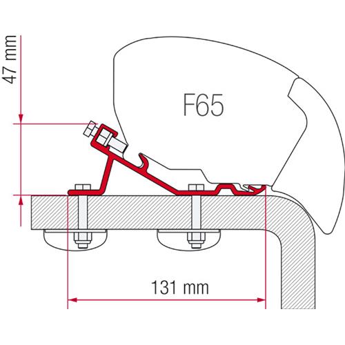 STAFFE PER F80/F65 ADAPTER  KIT STANDARD 98655-855