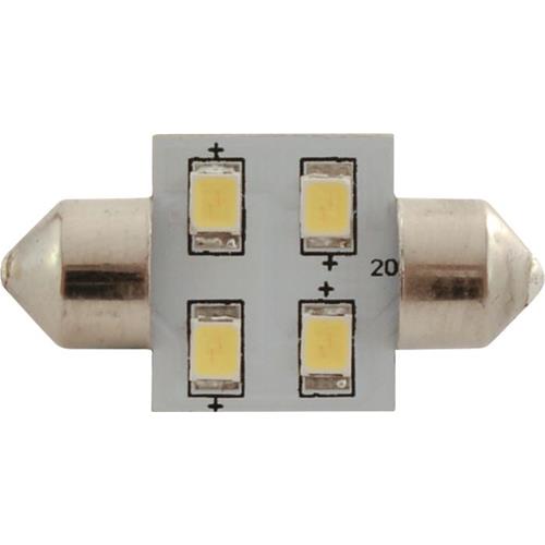 LAMPADA LED TIPO SILURO 9X31MM 0.6W 10-30V