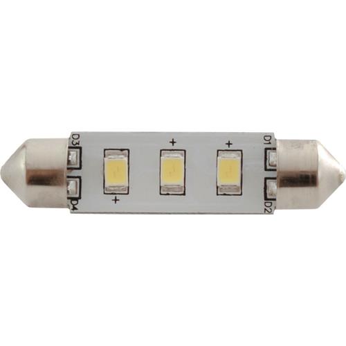 LAMPADA LED TIPO SILURO 17X41MM 0.5W 10-30V