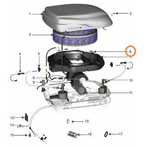 FILTRO PVC 35MM PER VASCA VIESA HOLIDAY I- II-III