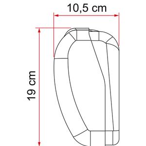 TENDALINO F45 EAGLE 350 ROYAL GREY 08590-01R