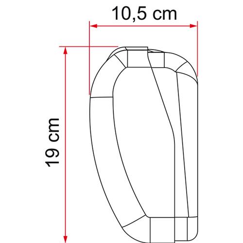 TENDALINO F45 EAGLE 350 ROYAL GREY 08590-01R