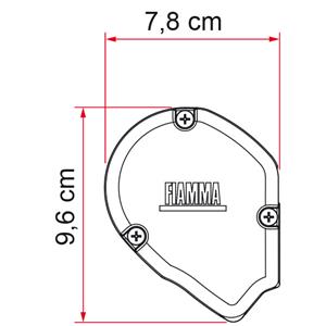 TENDALINO SLIDEOUT 280 ROYAL GREY DEEP BLACK 07158D01R