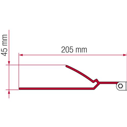 STAFFE PER F45/F35 ADAPTER B 02096-01-
