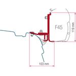 STAFFE PER F45 ADAPTER VW T5/T6 BRANDRUP 98655-627