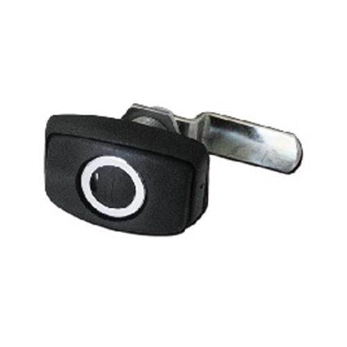 SERRATURA RETTANGOLARE PER PORTELLONE NERA 60X40MM