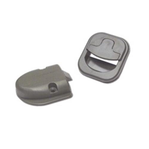 KIT MANIGLIA + CHIUSURA PER ANTINE GRIGIA