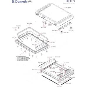 HEKI 1/3/4 GUARNIZIONE S/VENT OLD R285.025 9104102883
