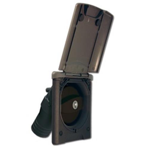 BOCCHETTONE CARICO GASOLIO COMPLETO C/COPERCHIO GRIGIO SCURO