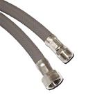 FLESSIBILE PER DOCCETTA 2MT TESSUTO GRIGIO EPDM 3/8F - 15/1M