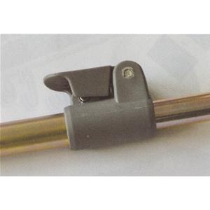 PALO TELESCOPICO IN ACCIAIO 250CM CLIP / CLIP MOD.D