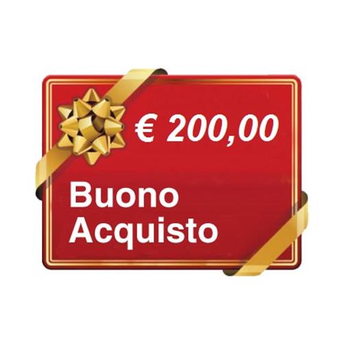 BUONO ACQUISTO EURO 200