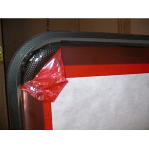 FINESTRA A COMPASSO PGV 600X550SG CURVO SERIGRAFIA GRAPHITE