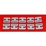 KIT ANCHOR PLATE NYLON 10PCS. 98655-348