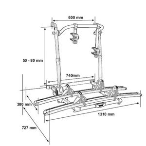 PORTABICI THULE EXCELLENT CORTO 309822