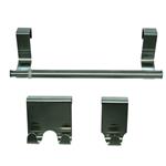 SET GANCI E PORTA ASCIUGAMANO PER ANTINE FINO A 19MM