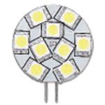 LAMPADA LED G4 130LUM 1,8W 12-24V ATTACCO LATEALE CALDO