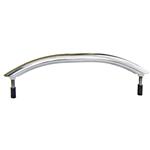 MANIGLIA TIENTIBENE INOX CON PRIGIONIERI Ø25,4X18,8 OVALE 400MM